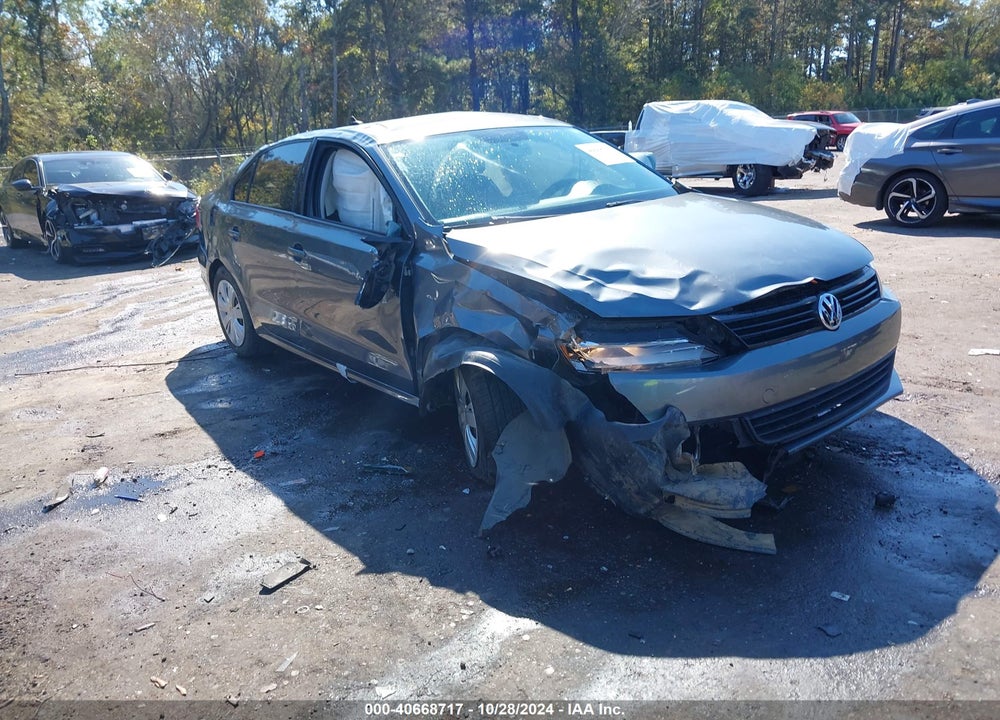 2014 VOLKSWAGEN JETTA 1.8T SE VIN: 3VWD17AJ3EM227571