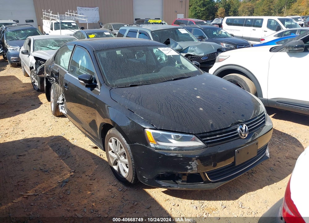 2014 VOLKSWAGEN JETTA 1.8T SE VIN: 3VWD17AJ1EM384337