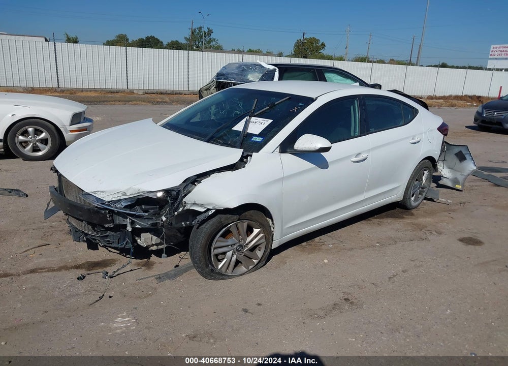2020 HYUNDAI ELANTRA SEL VIN: 5NPD84LF1LH626830