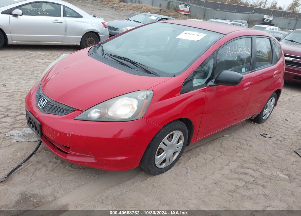 2010 HONDA FIT VIN: JHMGE8H25AC023504