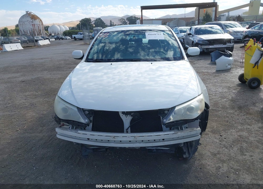 2008 SUBARU IMPREZA 2.5I VIN: JF1GH61648H836782