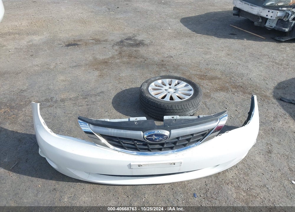 2008 SUBARU IMPREZA 2.5I VIN: JF1GH61648H836782