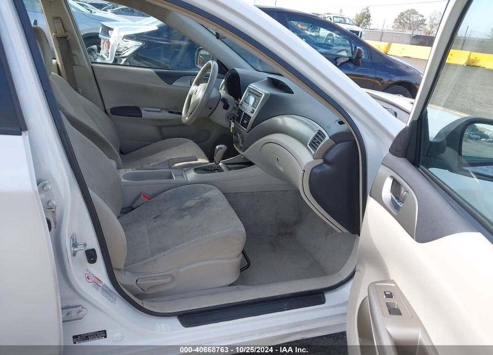 2008 SUBARU IMPREZA 2.5I VIN: JF1GH61648H836782