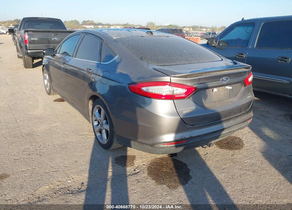 2014 FORD FUSION SE VIN: 1FA6P0HD2E5393139