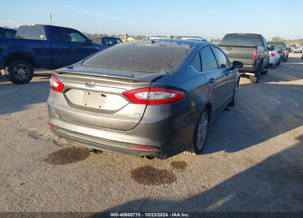 2014 FORD FUSION SE VIN: 1FA6P0HD2E5393139