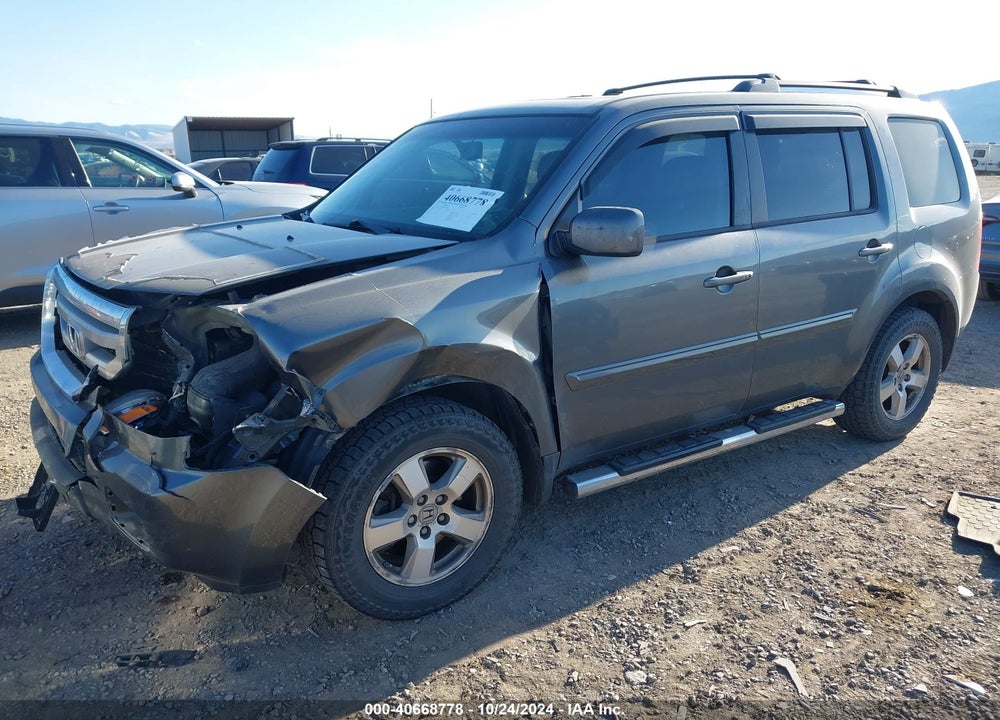 2011 HONDA PILOT EX-L VIN: 5FNYF4H54BB044578