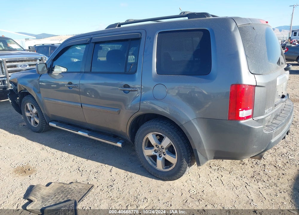 2011 HONDA PILOT EX-L VIN: 5FNYF4H54BB044578