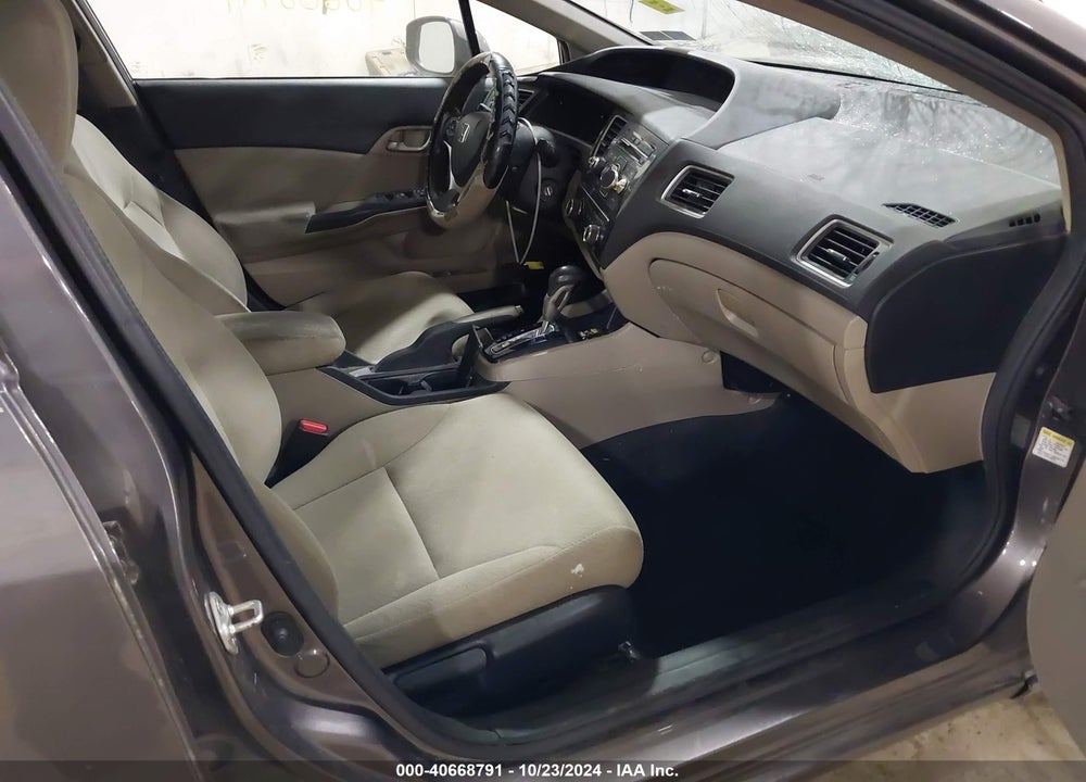 2013 HONDA CIVIC LX VIN: 19XFB2F5XDE047987