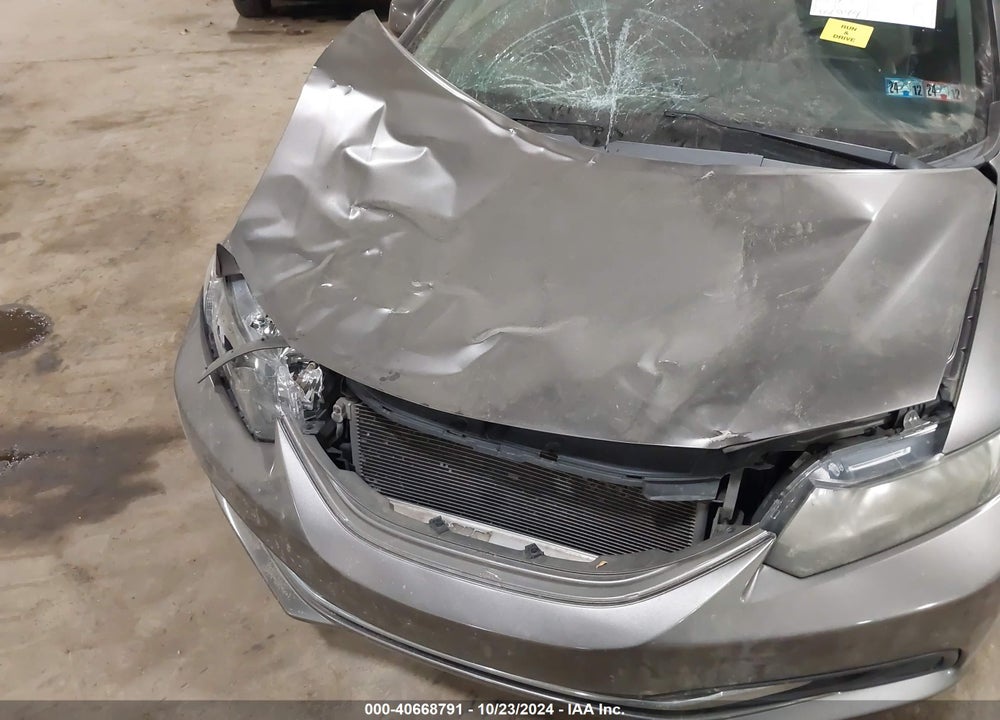 2013 HONDA CIVIC LX VIN: 19XFB2F5XDE047987