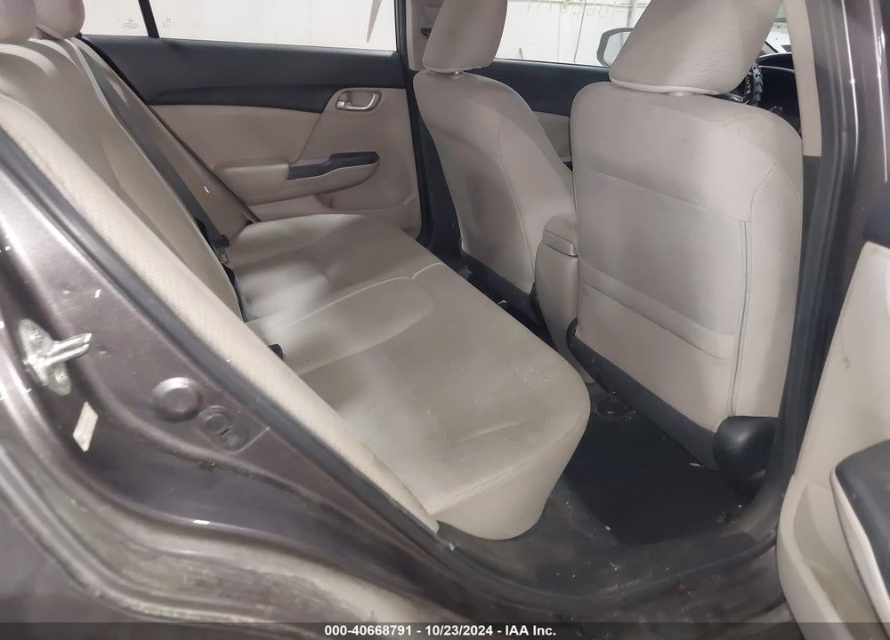 2013 HONDA CIVIC LX VIN: 19XFB2F5XDE047987