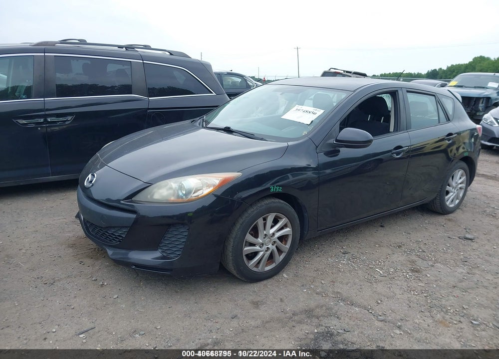 2012 MAZDA 3 I TOURING VIN: JM1BL1L74C1691255