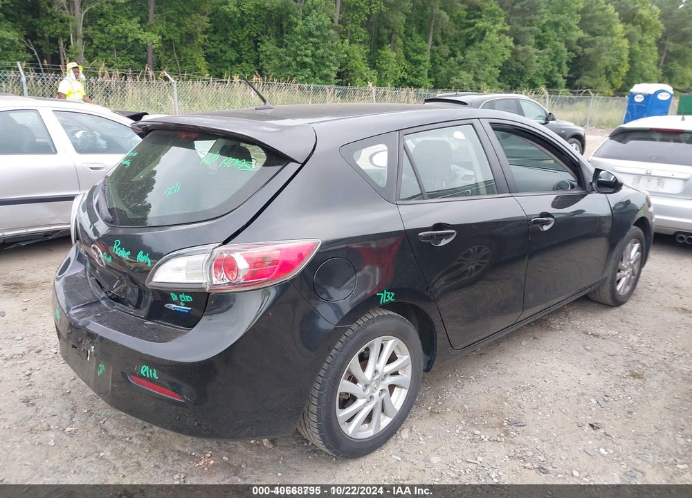 2012 MAZDA 3 I TOURING VIN: JM1BL1L74C1691255
