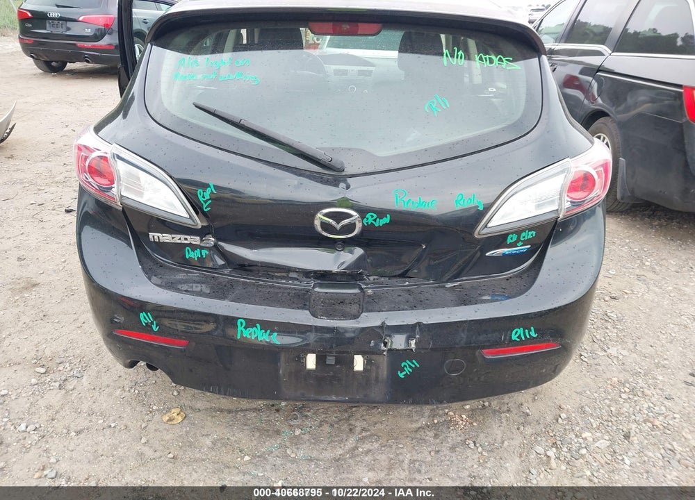 2012 MAZDA 3 I TOURING VIN: JM1BL1L74C1691255