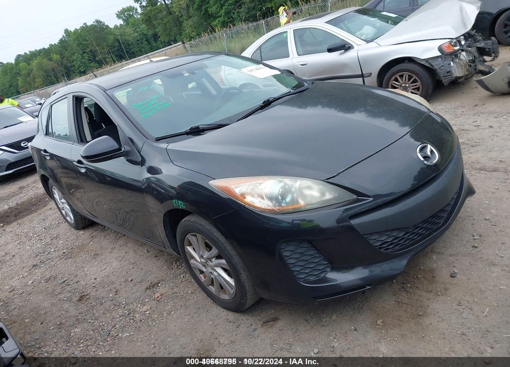 2012 MAZDA 3 I TOURING VIN: JM1BL1L74C1691255