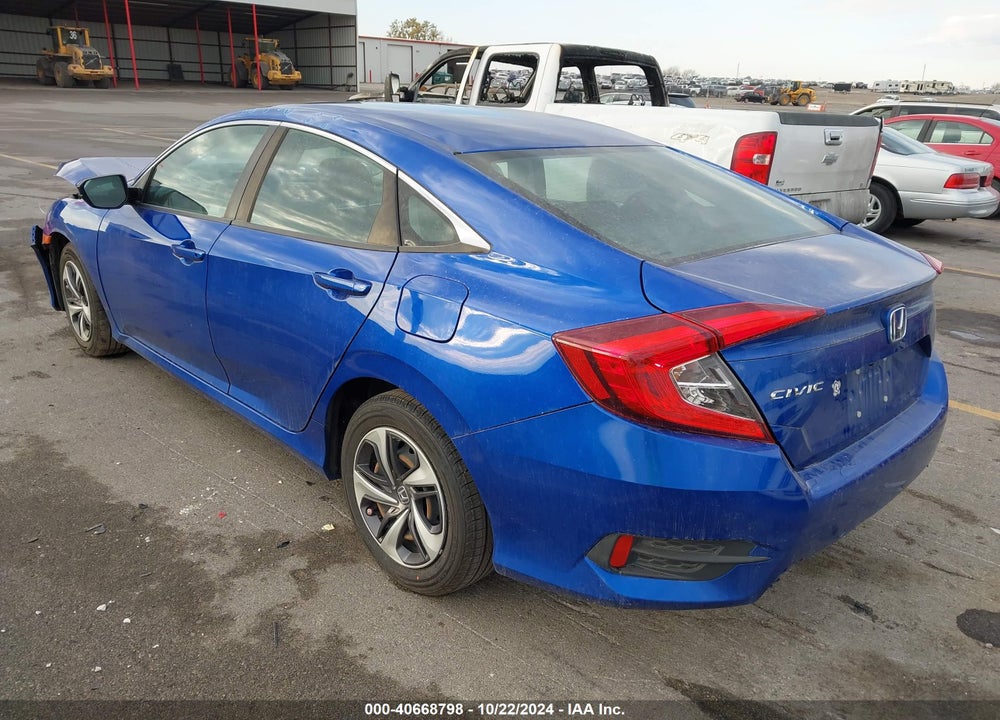 2019 HONDA CIVIC LX VIN: 19XFC2F65KE013877