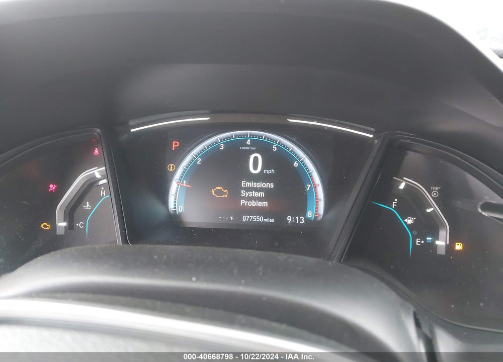 2019 HONDA CIVIC LX VIN: 19XFC2F65KE013877