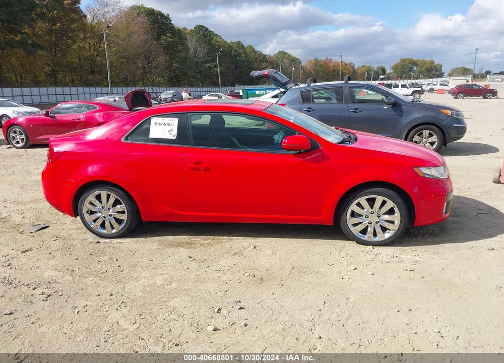 2011 KIA FORTE KOUP SX VIN: KNAFW6A35B5370660