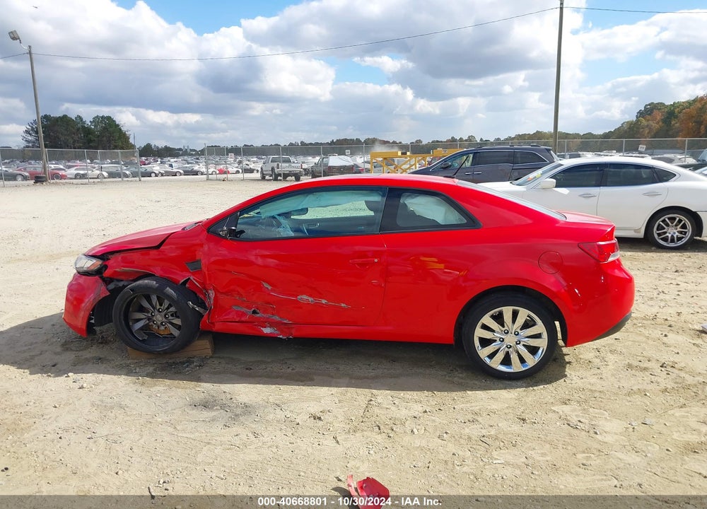 2011 KIA FORTE KOUP SX VIN: KNAFW6A35B5370660