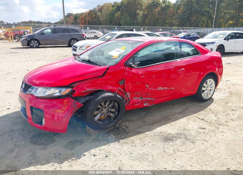 2011 KIA FORTE KOUP SX VIN: KNAFW6A35B5370660