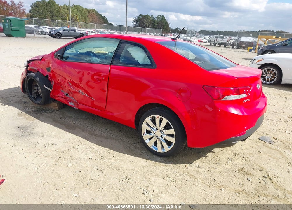2011 KIA FORTE KOUP SX VIN: KNAFW6A35B5370660