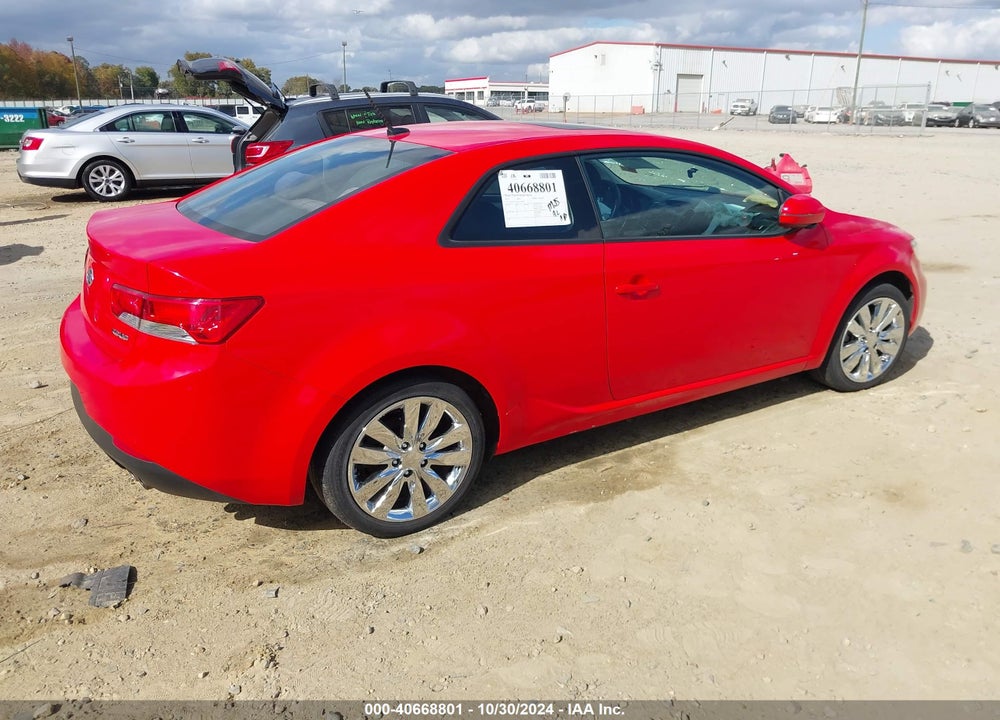 2011 KIA FORTE KOUP SX VIN: KNAFW6A35B5370660