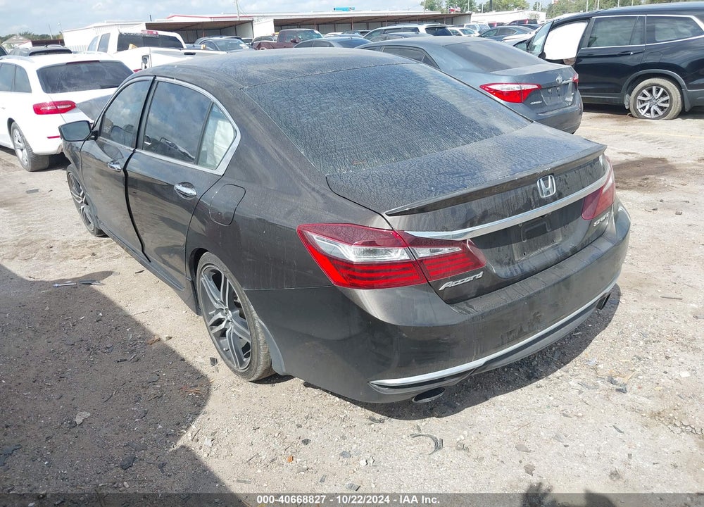 2016 HONDA ACCORD SPORT VIN: 1HGCR2F56GA037822
