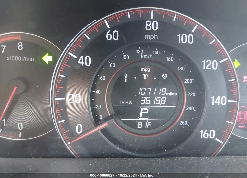 2016 HONDA ACCORD SPORT VIN: 1HGCR2F56GA037822