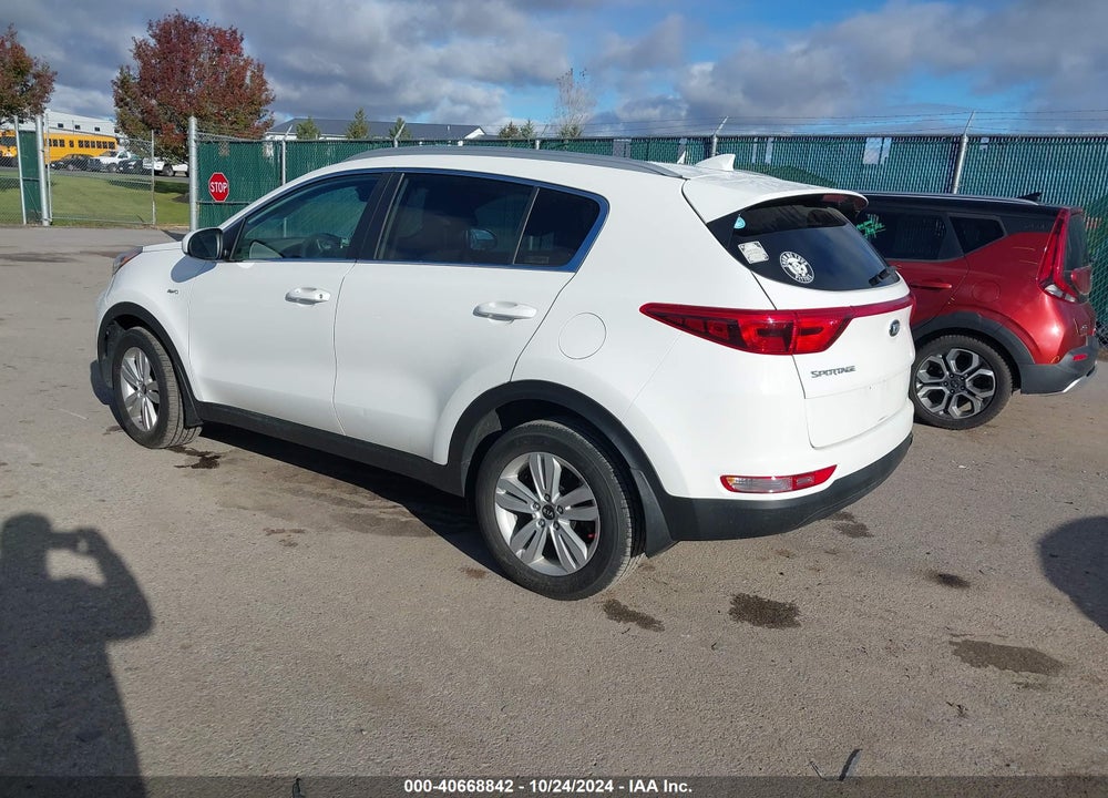 2017 KIA SPORTAGE LX VIN: KNDPMCACXH7237711