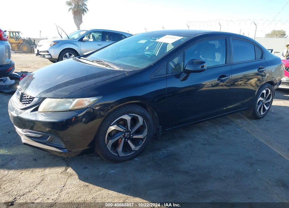 2013 HONDA CIVIC LX VIN: 19XFB2F52DE283775