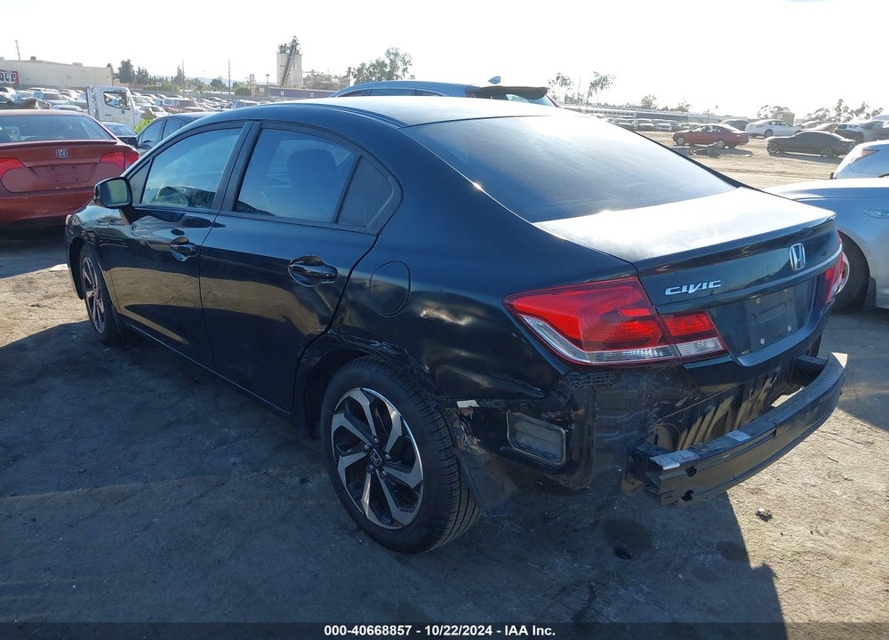 2013 HONDA CIVIC LX VIN: 19XFB2F52DE283775