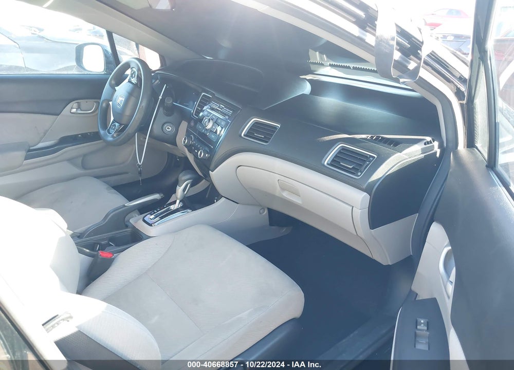 2013 HONDA CIVIC LX VIN: 19XFB2F52DE283775