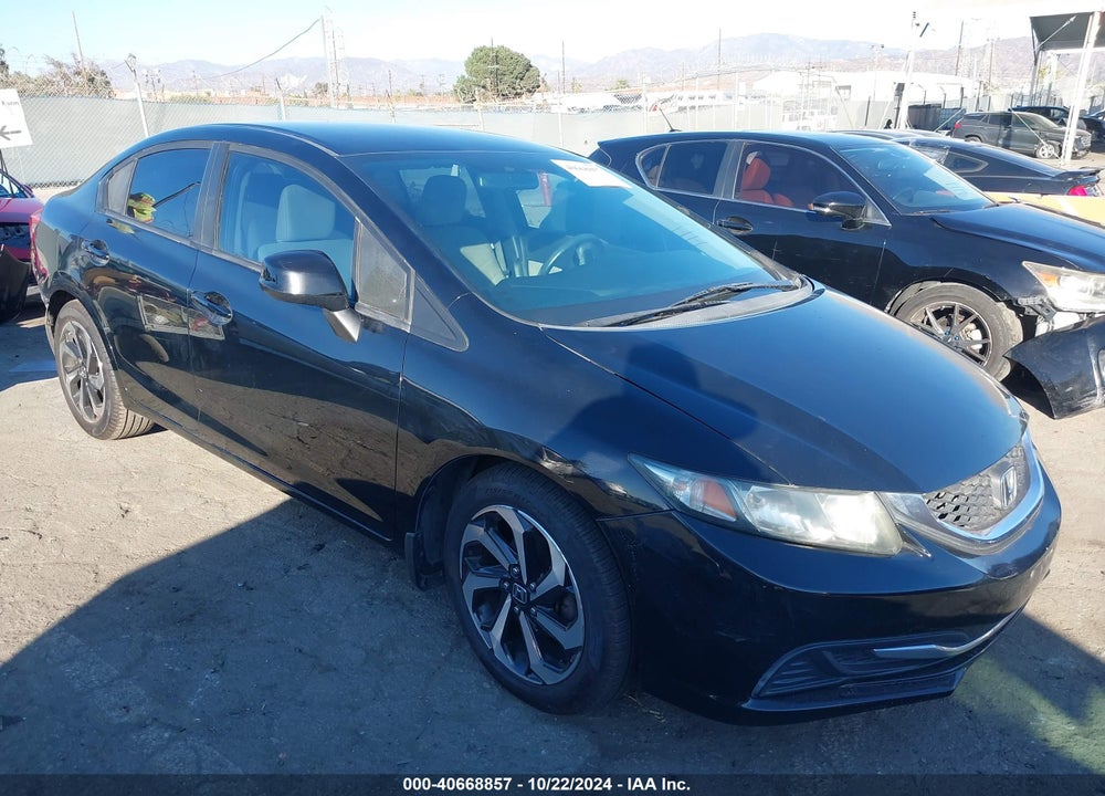 2013 HONDA CIVIC LX VIN: 19XFB2F52DE283775