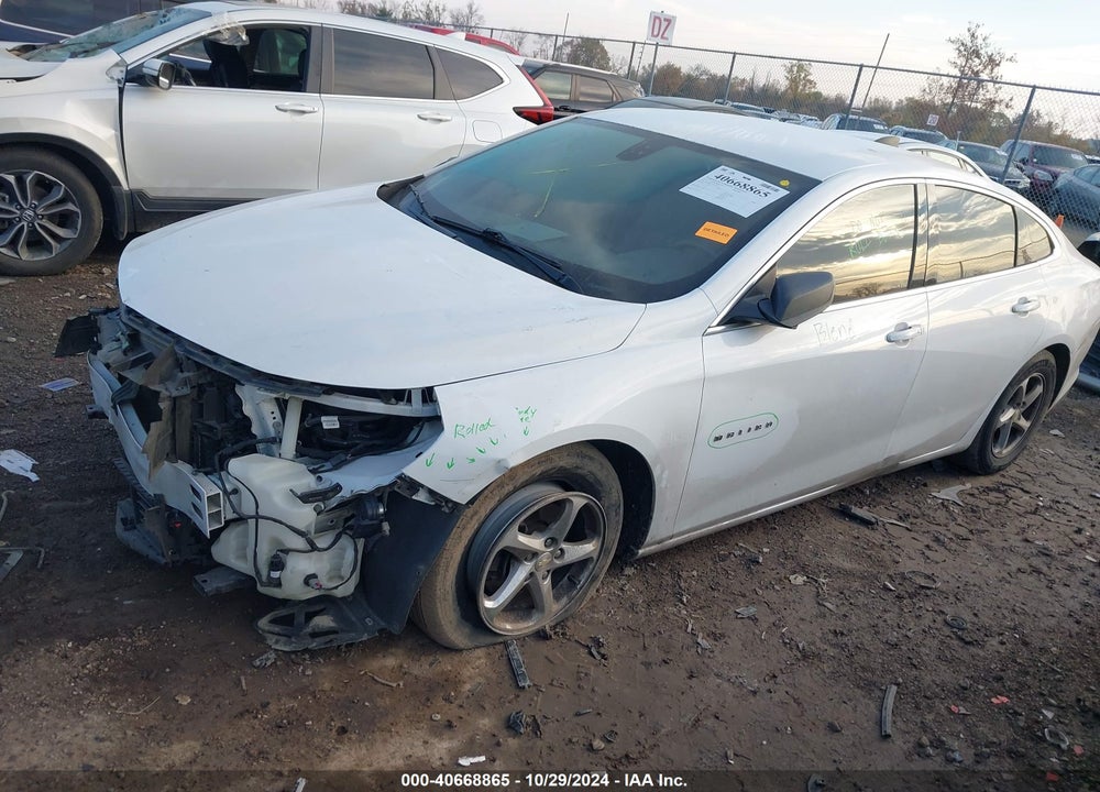 2017 CHEVROLET MALIBU LS VIN: 1G1ZB5ST7HF291183
