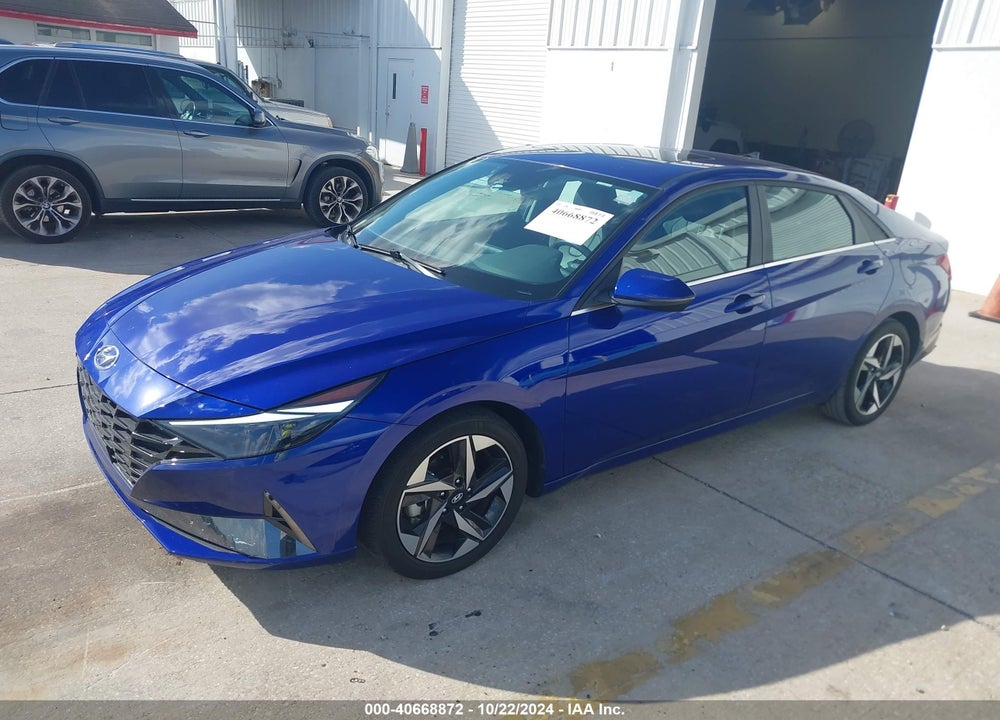 2022 HYUNDAI ELANTRA LIMITED VIN: KMHLP4AG9NU337368