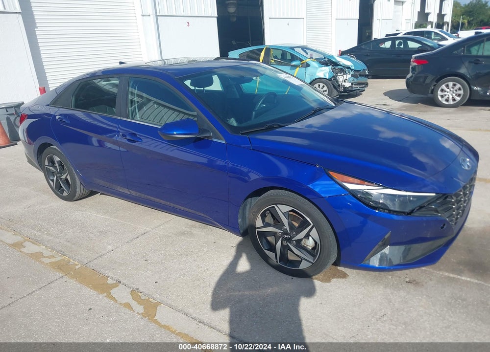 2022 HYUNDAI ELANTRA LIMITED VIN: KMHLP4AG9NU337368