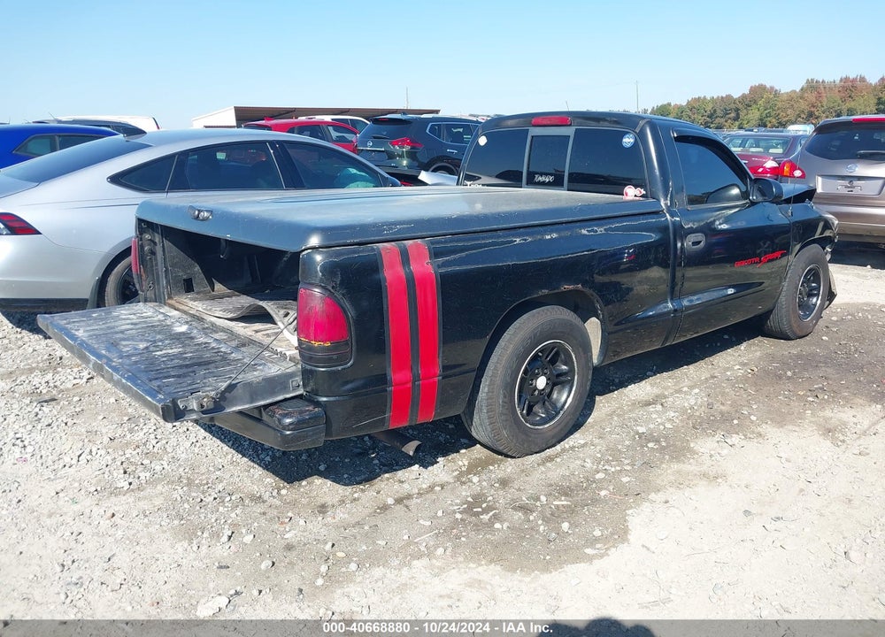1998 DODGE DAKOTA SLT/SPORT VIN: 1B7FL26X5WS649100