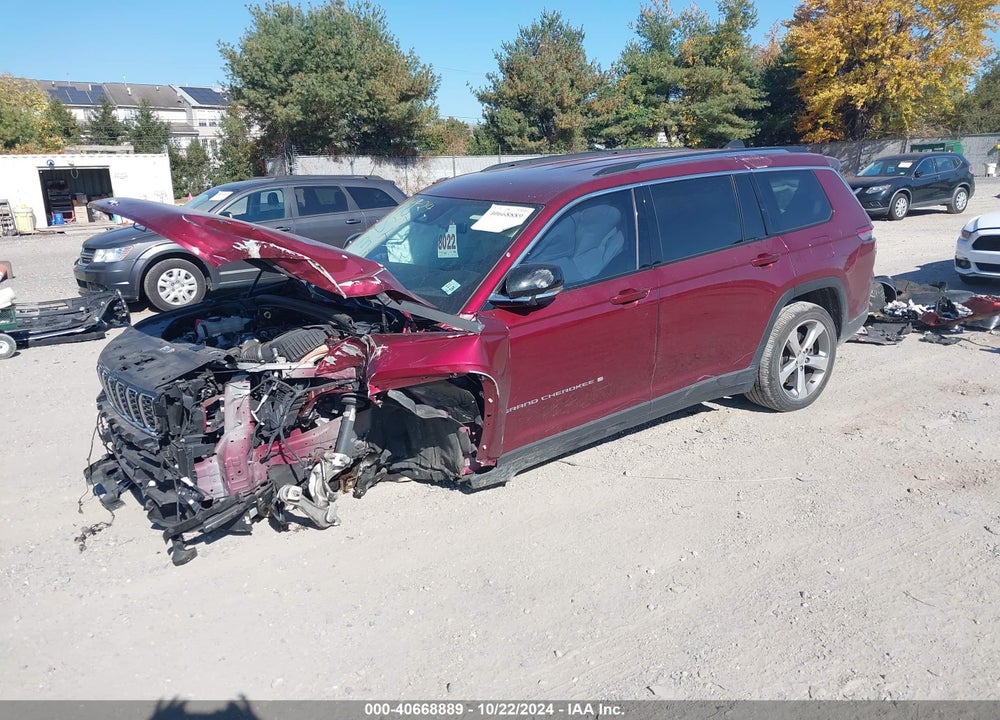 2021 JEEP GRAND CHEROKEE L LIMITED 4X4 VIN: 1C4RJKBG4M8131241