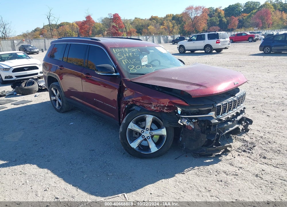2021 JEEP GRAND CHEROKEE L LIMITED 4X4 VIN: 1C4RJKBG4M8131241