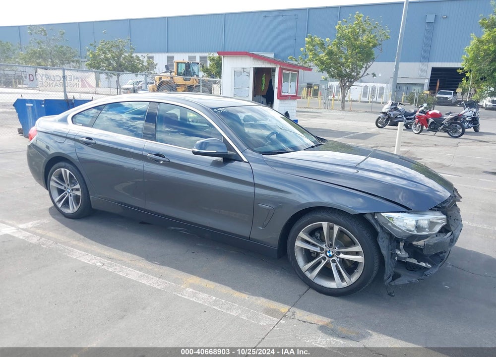2017 BMW 430I GRAN COUPE VIN: WBA4F7C5XHG437715