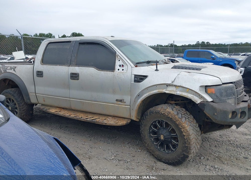 2013 FORD F-150 SVT RAPTOR VIN: 1FTFW1R68DFA42263