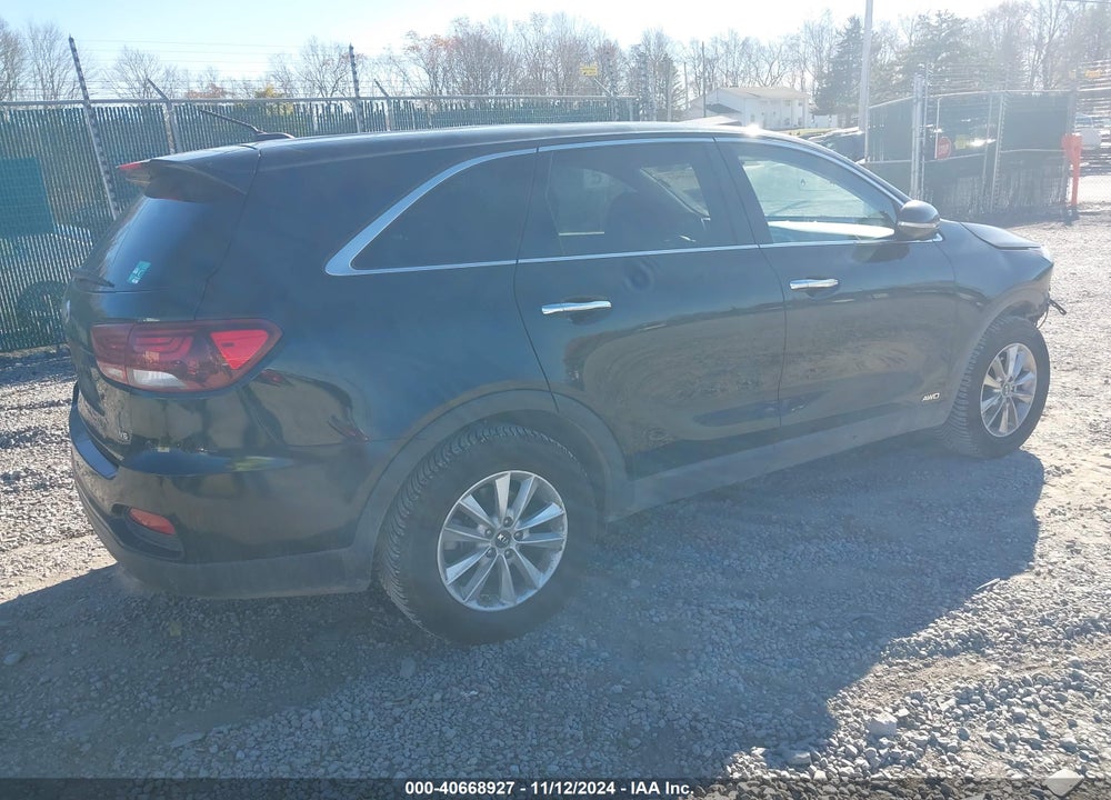 2020 KIA SORENTO 3.3L LX VIN: 5XYPGDA56LG620457