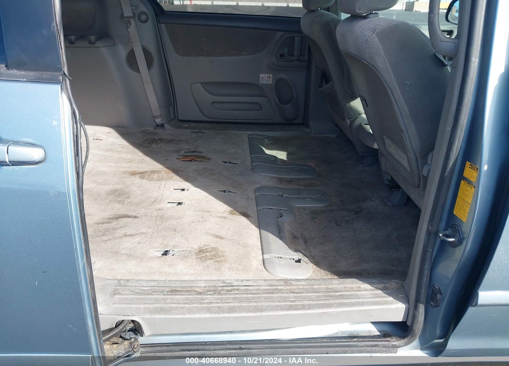 2008 TOYOTA SIENNA LE VIN: 5TDZK23C68S127668