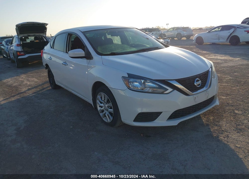 2016 NISSAN SENTRA SV VIN: 3N1AB7AP9GY295363