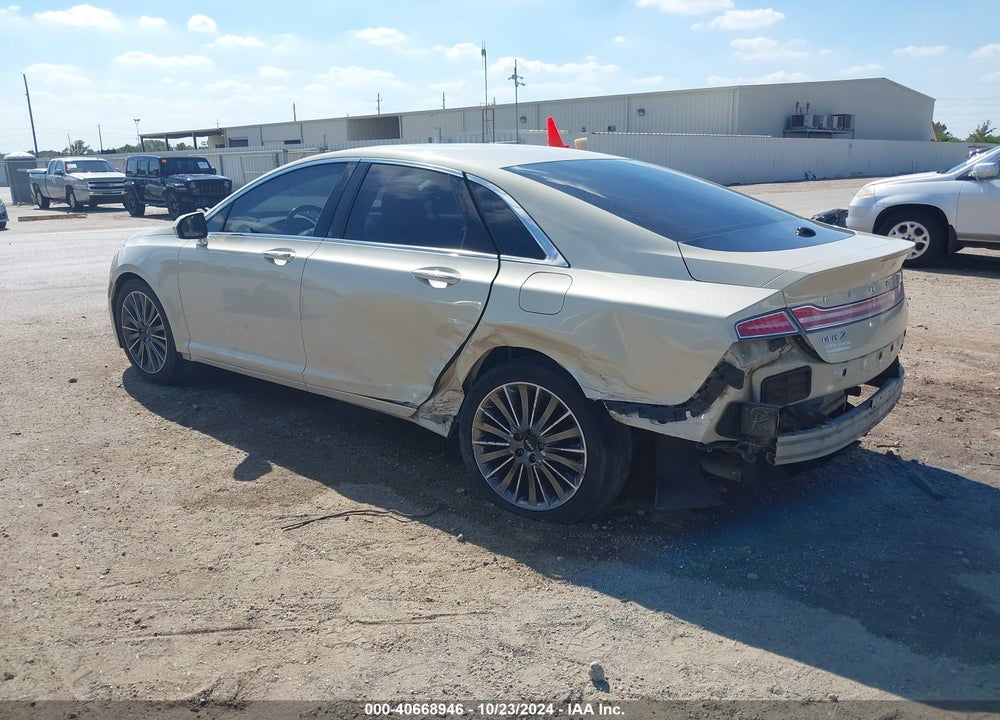 2014 LINCOLN MKZ VIN: 3LN6L2GK1ER825455