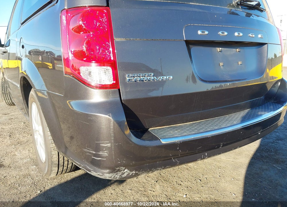 2016 DODGE GRAND CARAVAN AMERICAN VALUE PKG VIN: 2C4RDGBG7GR315408