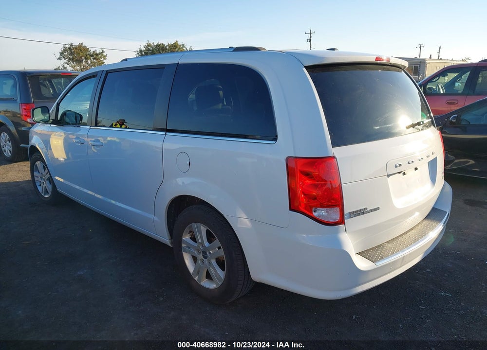 2018 DODGE GRAND CARAVAN SXT VIN: 2C4RDGCG9JR241446
