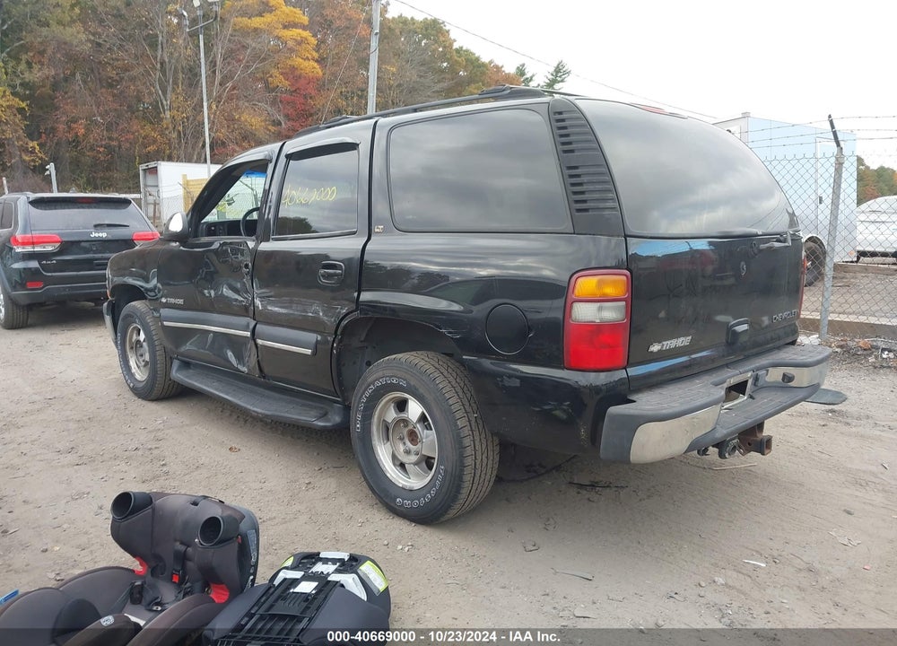 2002 CHEVROLET TAHOE LT VIN: 1GNEK13Z02J231405