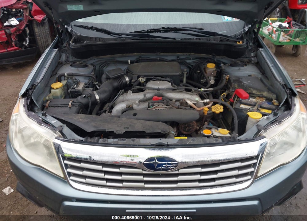 2009 SUBARU FORESTER 2.5X VIN: JF2SH63609H706373