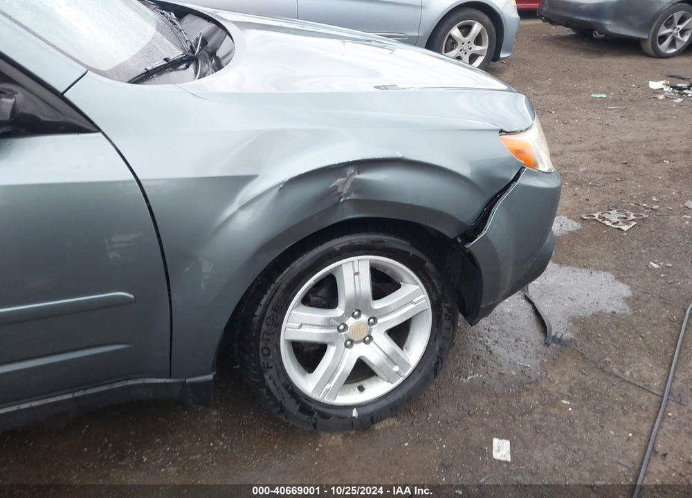 2009 SUBARU FORESTER 2.5X VIN: JF2SH63609H706373