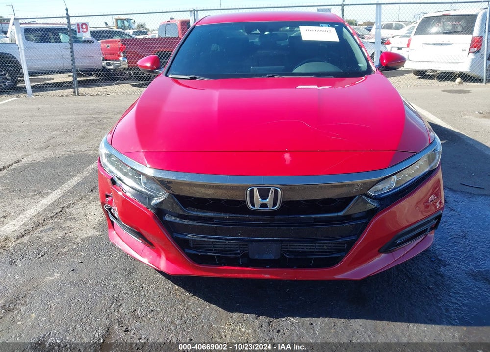 2019 HONDA ACCORD SPORT VIN: 1HGCV1F39KA153092
